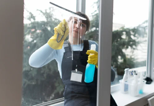 Nettoyage de vitres intérieures et extérieures à la Celle-Saint-Cyr